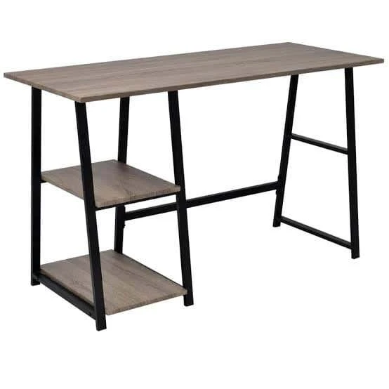 مكتب معدن، 120×40×72 - اسود
